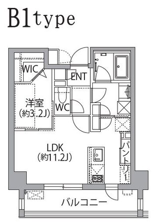レスピール蓮根の物件間取画像